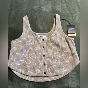 Women’s JETTY Button Down Tank Top